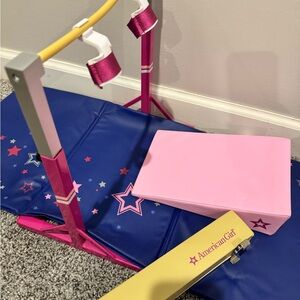American girl brand gymnastics set